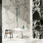 inspiration carrelage de salle de bain effet marbre