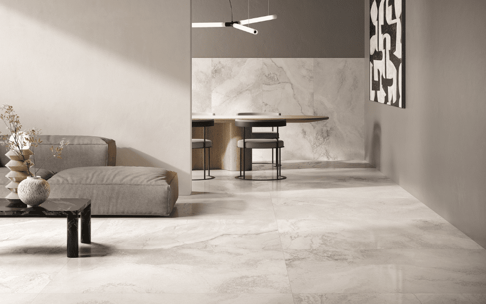 Carrelage imitation marbre